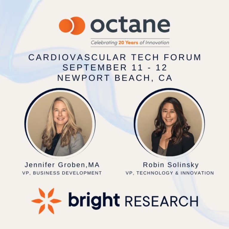 Bright Research at Octane’s Cardiovascular Tech Forum