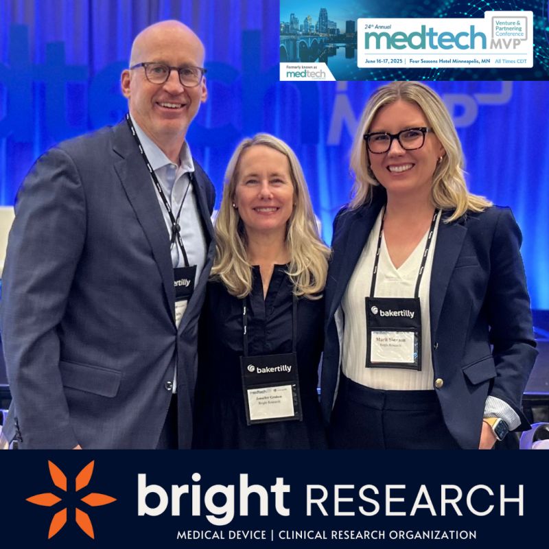 Bright Research at Medtech MVP 2025 in Minneapolis-St. Paul.